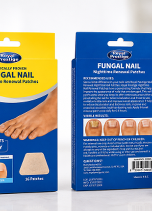 Пластырь против грибка ногтей / royal prestige fungal nail / набор 16 пластырей