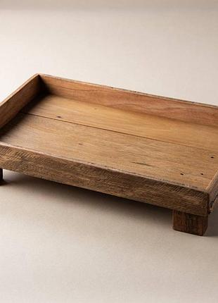Сервірувальна дошка з натурального дерева liveedge serve board покрита масло-воском 88890789
