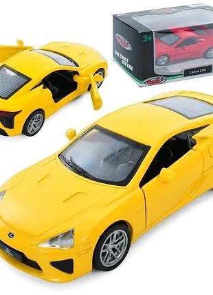 Машина as3050 автосвіт , 1:43, lexus lfa, метал, інерц, відчин двері,гум. колеса ,коробка 14,5*7*6,5