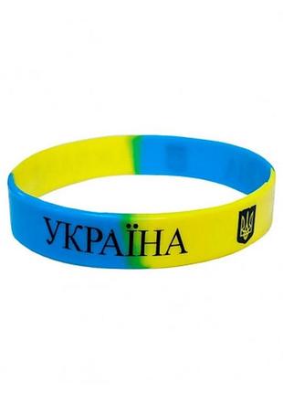Браслет силіконовий "україна" 35422215