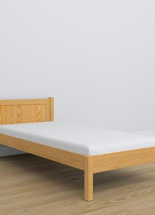 Ліжко з натурального дерева для готелів і закладів ecobed master лдг069