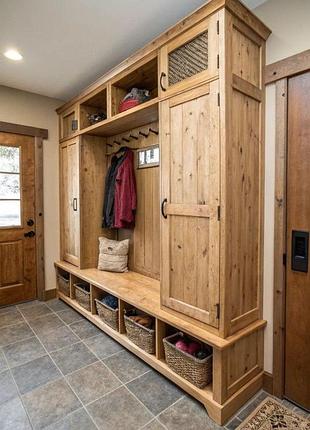 Вітальня з натурального дерева woodliving classic, покрита масло воском внд 046