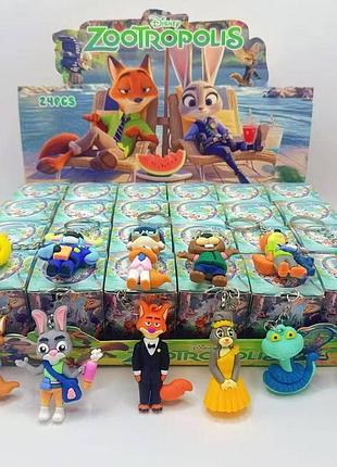 Брелоки зверополіс 2 zootopia