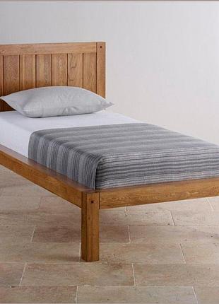 Ліжко з натурального дерева для готелів і закладів primewood rest лдг076