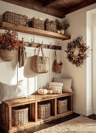 Вітальня з натурального дерева solidwood entry lux покрита масло-воском внд 055