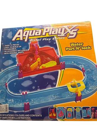 Ігровий набір трек траса водна aqva play x5 6039d
