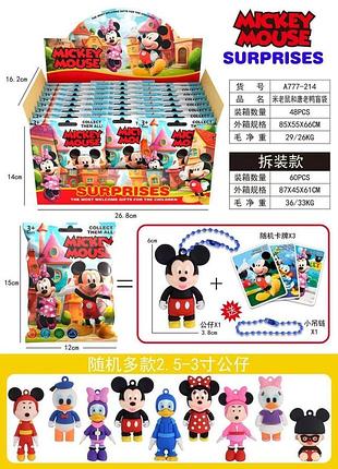 Mickey mouse - колекційні іграшки сюрпризи а777-214
