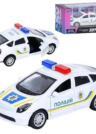 Машина металл as 2958 автосвіт ,мет інерц ,поліція 15,5*8*7 см