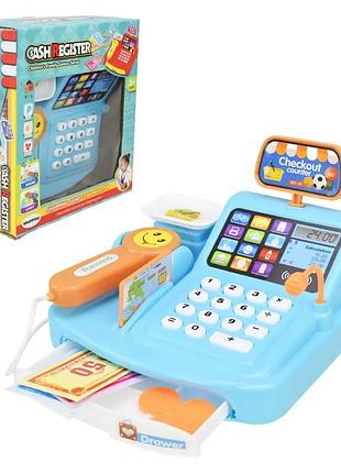 Касовий апарат cash register 777-21/22/23/24 ,сканер,гроші,світло,звук ,кор 8*12,5*18,5 см