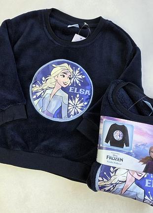 Світшот дитячий плюшевий disney 122-128 см для дівчаток