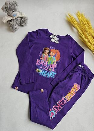 Реглан-лонгслів+лосини 98-104см lego friends🌸футболка на довгий рукав🌸кофта з довгим рукавом