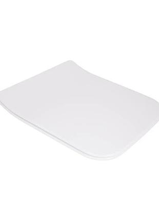 Сиденье для унитаза qtap (crow 520, 640) с микролифтом slim (qt0599sc2170w)