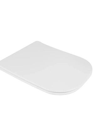 Сиденье для унитаза qtap nando с микролифтом slim (qt12991222aw)