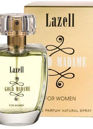 Парфюмированная вода lazell gold madame 100ml