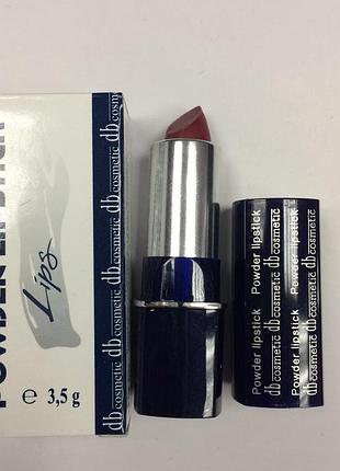 Губная помада db cosmetic «powder lipstick» тон 839
