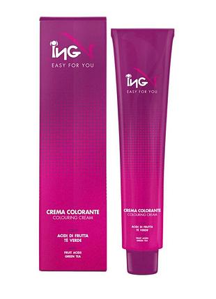 Ing professional colouring cream крем-краска профессиональная тон 5.4 светло-каштановый медный