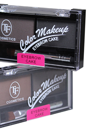 Eyebrow cake тени для бровей двойные tf