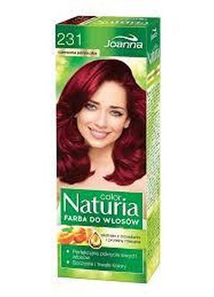 Краска для волос joanna hair naturia color тон 231 красная смородина