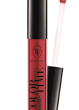 Матовая жидкая помада matte color time lipcolor tf тон 206
