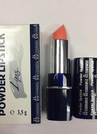 Губная помада db cosmetic «powder lipstick» тон 832
