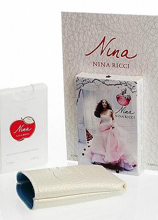 Мини-парфюм в чехле nina ricci nina 50 ml