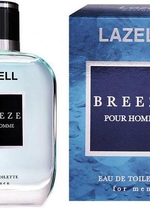 Парфюмированная вода lazell breeze pour homme 100 ml