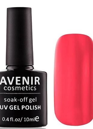 Гель-лак avenir cosmetics №104 неоновый оранжево-розовый