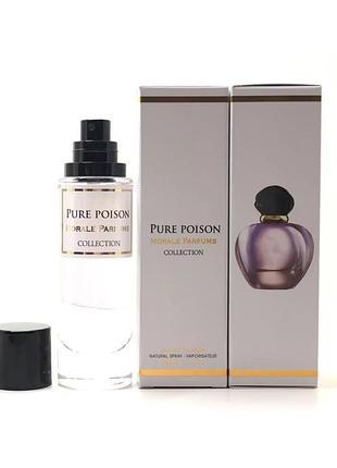 Парфюмированная вода для женщин morale parfums pure poison 30 мл