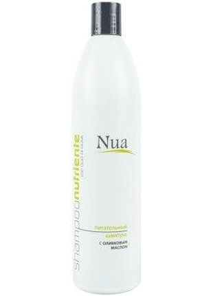 Питательный шампунь с оливковым маслом nua shampoo nutriente