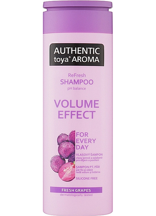 Шампунь для волос эффект объема authentic toya aroma shampoo volume effect 400ml