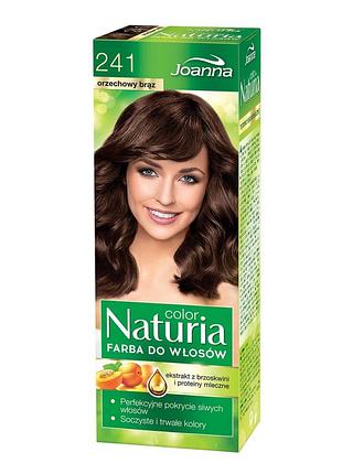 Краска для волос joanna hair naturia color тон 241 орехово-коричневый