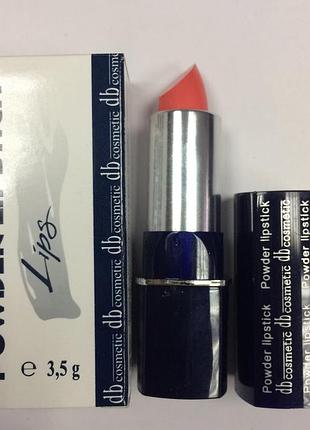 Губная помада db cosmetic «powder lipstick» тон 833