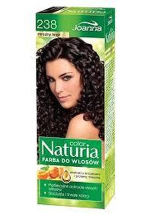 Краска для волос joanna hair naturia color тон 238 холодный коричневый