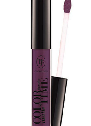 Матовая жидкая помада matte color time lipcolor tf тон 209