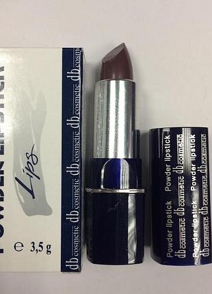 Губная помада db cosmetic «powder lipstick» тон 849