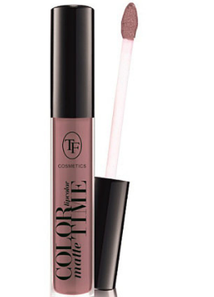 Матовая жидкая помада matte color time lipcolor tf тон 213