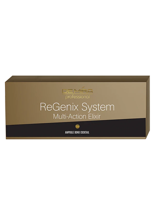 Ампульний коктейль-бонд "demira professional" regenix system multi-action elixir, 10х10мл