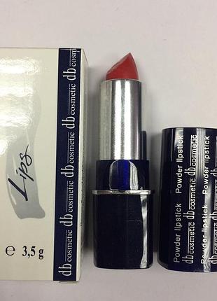Губная помада db cosmetic «powder lipstick» тон 836