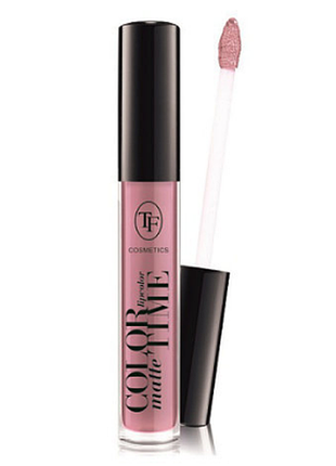 Матовая жидкая помада matte color time lipcolor tf тон 203