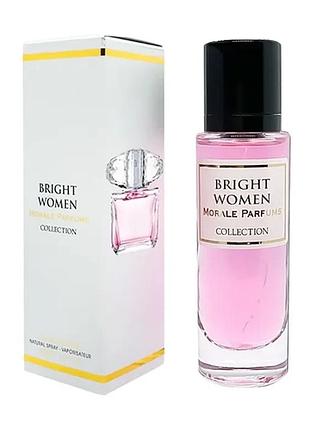 Парфюмированная вода morale parfums bright woman 30 мл