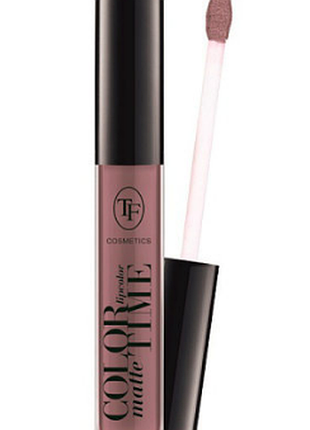 Матовая жидкая помада matte color time lipcolor tf тон 210