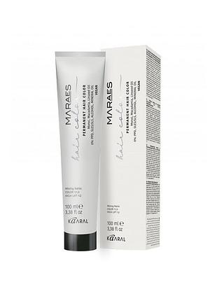 Краска для волос maraes vegan color 100 мл 4.66 интенсивный красный каштан