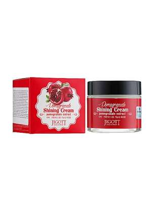 Крем гранатовый для яркости кожи - jigott pomegranate shining cream