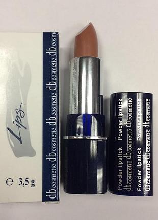 Губная помада db cosmetic «powder lipstick» тон 847