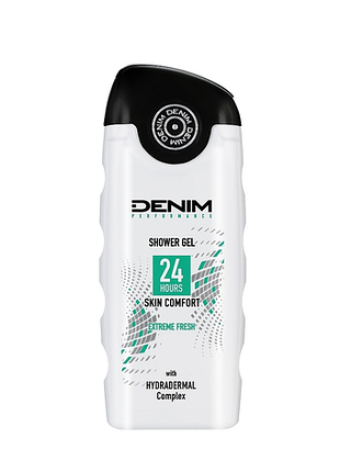 Гель для душу denim extreme fresh з гідротермальним комплексом