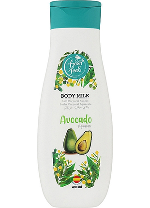 Молочко для тіла "авокадо"fresh feel body milk avocado