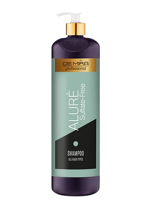 Безсульфатний шампунь для всіх типів волосся "demira professional" aluré sulfate-free 1000 мл