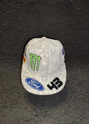 Кепка бейсболка dc shoes x monster energy ken block #43 ford