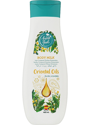 Молочко для тіла "східні олії"fresh feel oriental oils body milk