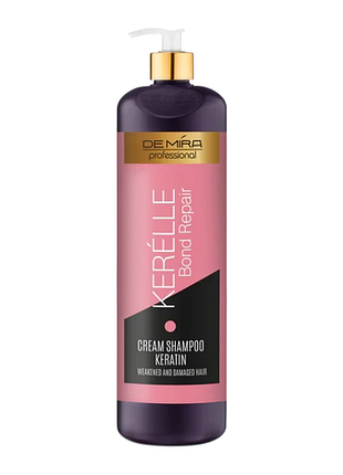 Крем-шампунь "demira professional" kerélle bond repair 1000 мл